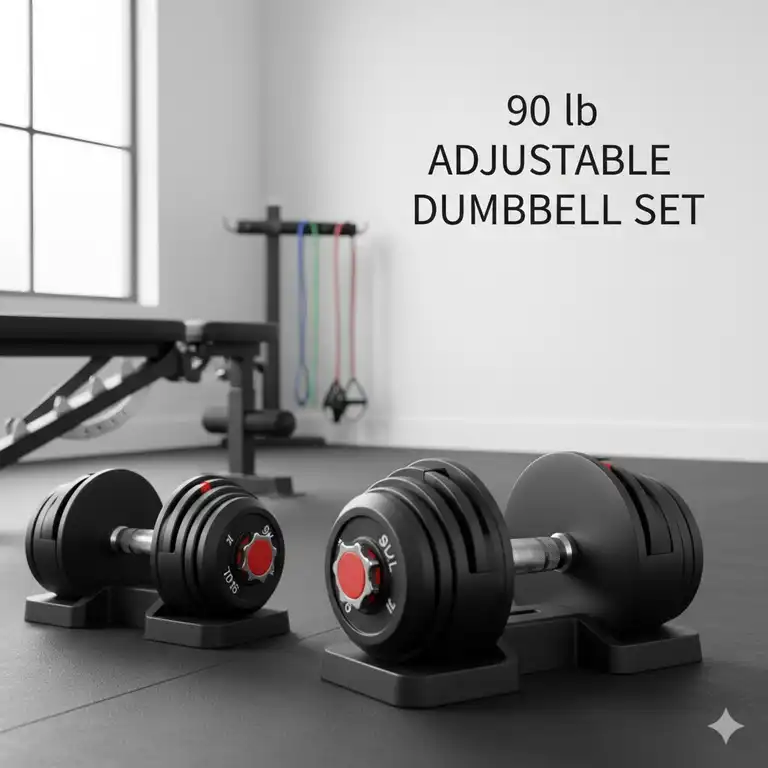 90 lb Adjustable Dumbbell Set: #1 Guide 2025