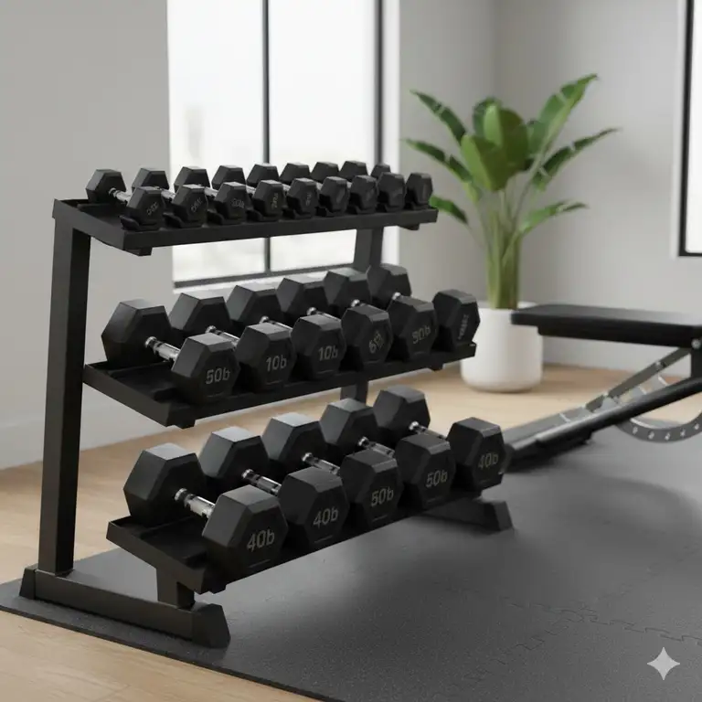 7 Best rubber coated dumbbells set for Home Gyms in 2026! Booyah!