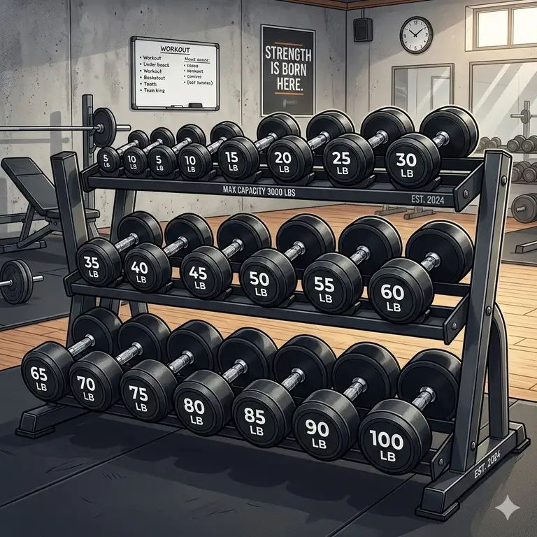 7 Best 5 100 Pound Dumbbell Set Options for Your Home Gym