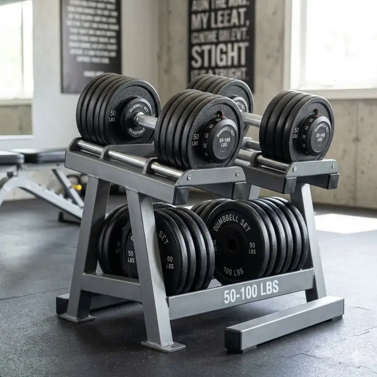 Dumbbell Set 50 100: Top 7 Heavy Weight Sets for Gains in 2026