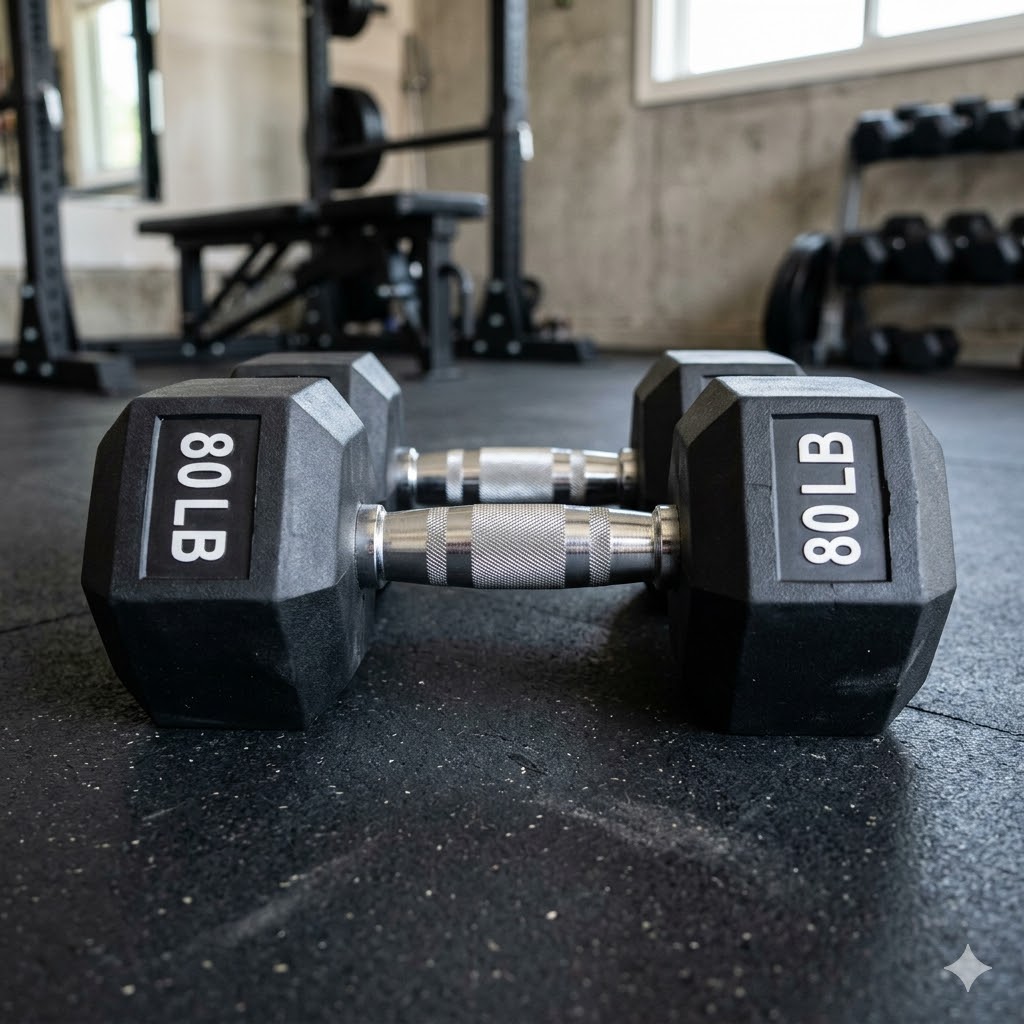 80 lb dumbbell pair: 7 Best Heavy Sets to Build Massive Muscle